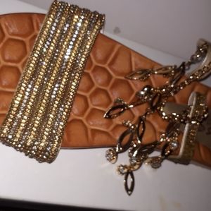 Hi guys I'm selling SANDALS AND SHOES size 9